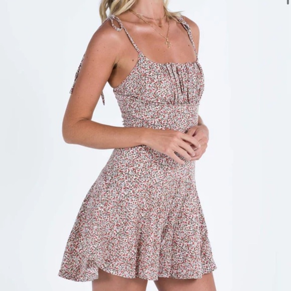 Princess Polly Pants - Princess Polly Romper Womens US 2 The Marko Multicolored Floral Print by